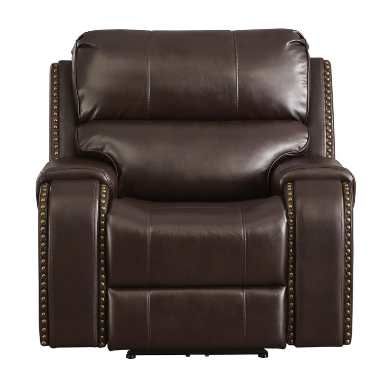 Signature Design by Ashley Latimer Power Leather Look Recliner 6700513 IMAGE 3