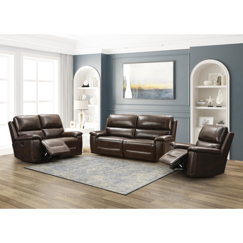 Signature Design by Ashley Wentler Power Leather Match Recliner U1010013 IMAGE 6