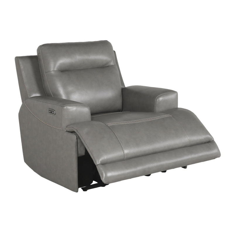 Signature Design by Ashley Goal Keeper Power Leather Match Recliner U2360313 IMAGE 2