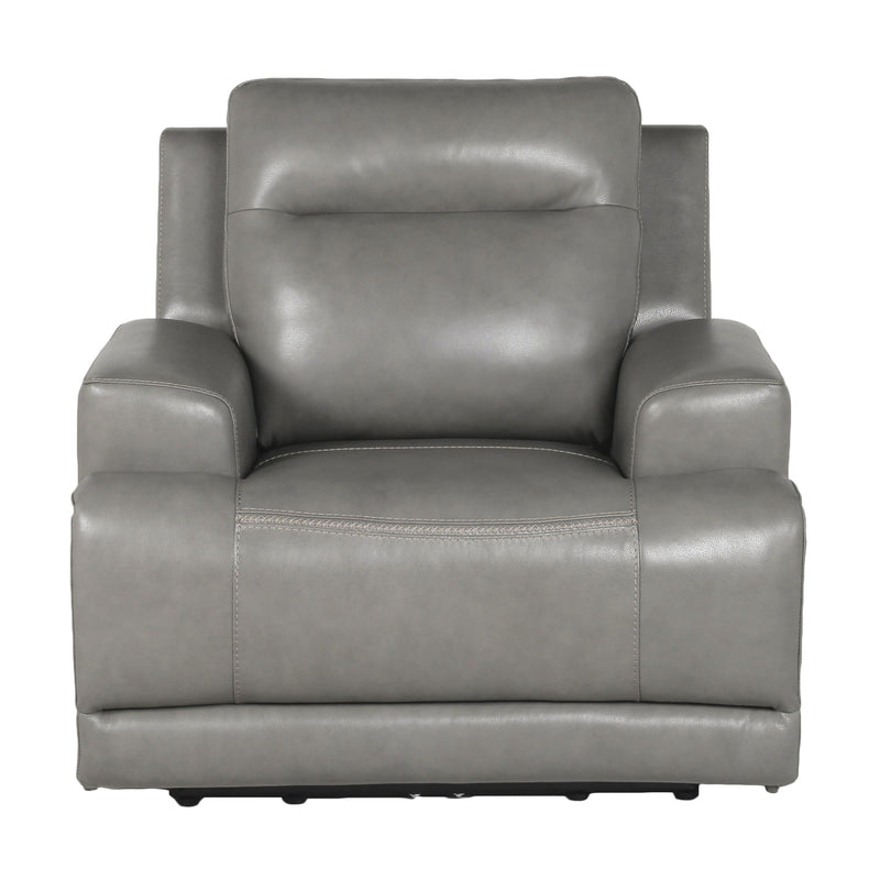 Signature Design by Ashley Goal Keeper Power Leather Match Recliner U2360313 IMAGE 3