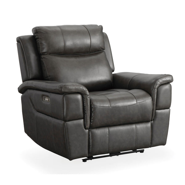 Signature Design by Ashley Dendron Power Leather Match Recliner with Wall Recline U6370206 IMAGE 1