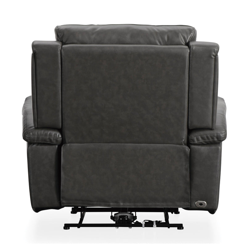 Signature Design by Ashley Dendron Power Leather Match Recliner with Wall Recline U6370206 IMAGE 6