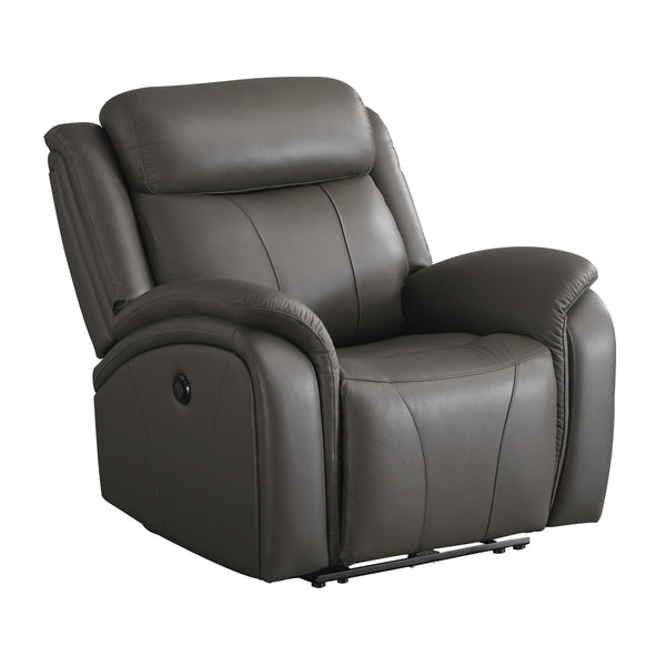 Signature Design by Ashley Chasewood Power Leather Match Recliner with Wall Recline U6460606 IMAGE 1