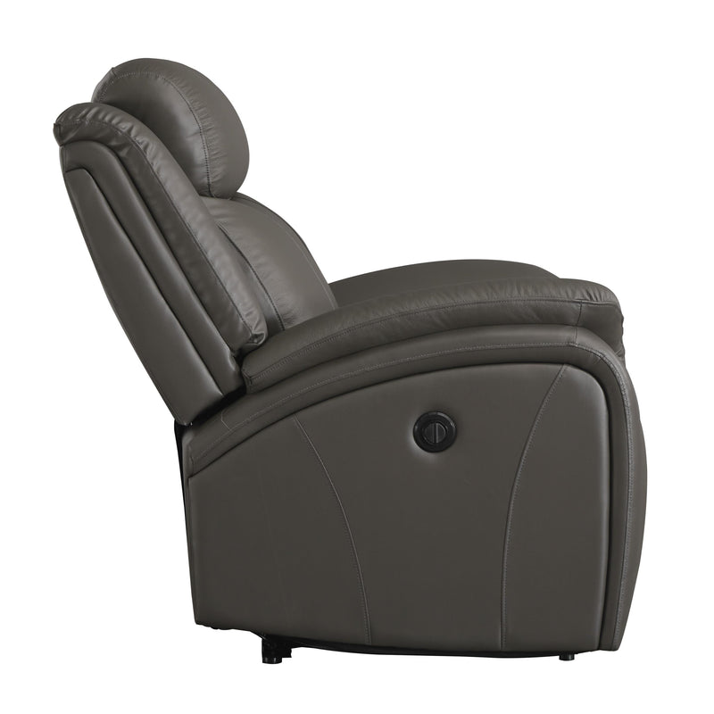 Signature Design by Ashley Chasewood Power Leather Match Recliner with Wall Recline U6460606 IMAGE 4