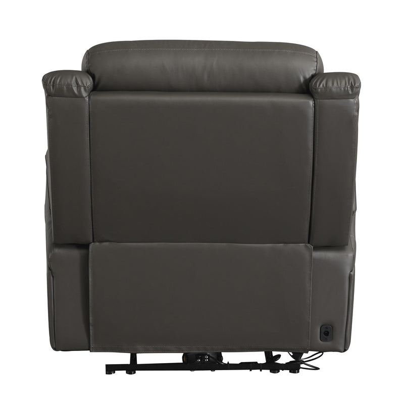 Signature Design by Ashley Chasewood Power Leather Match Recliner with Wall Recline U6460606 IMAGE 6