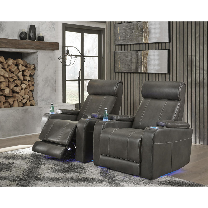Signature Design by Ashley Screen Time Power Leather Look Recliner 2170406 IMAGE 13