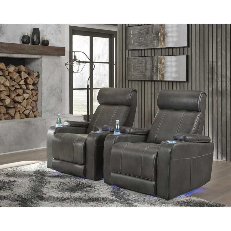 Signature Design by Ashley Screen Time Power Leather Look Recliner 2170406 IMAGE 14