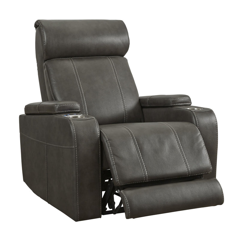 Signature Design by Ashley Screen Time Power Leather Look Recliner 2170406 IMAGE 2