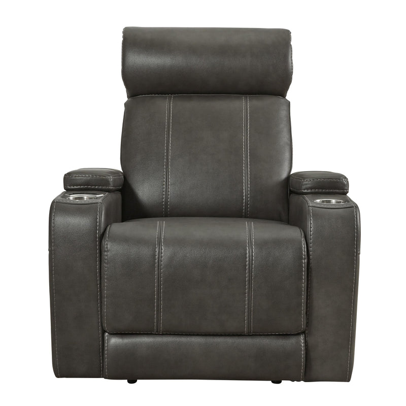 Signature Design by Ashley Screen Time Power Leather Look Recliner 2170406 IMAGE 3