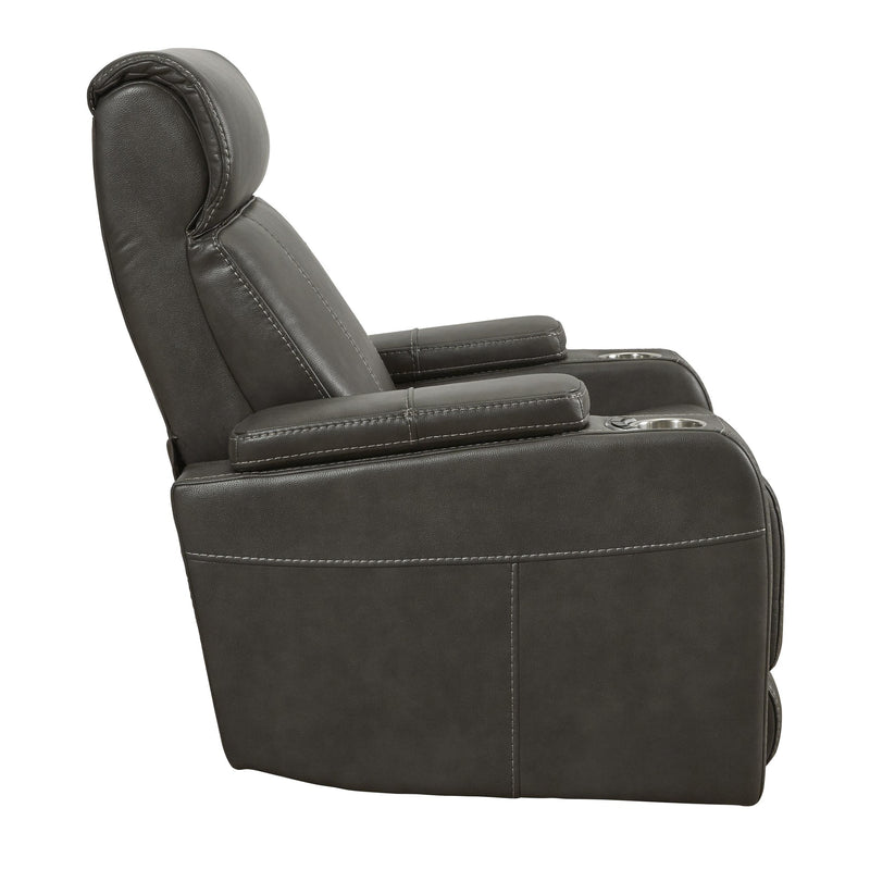 Signature Design by Ashley Screen Time Power Leather Look Recliner 2170406 IMAGE 4