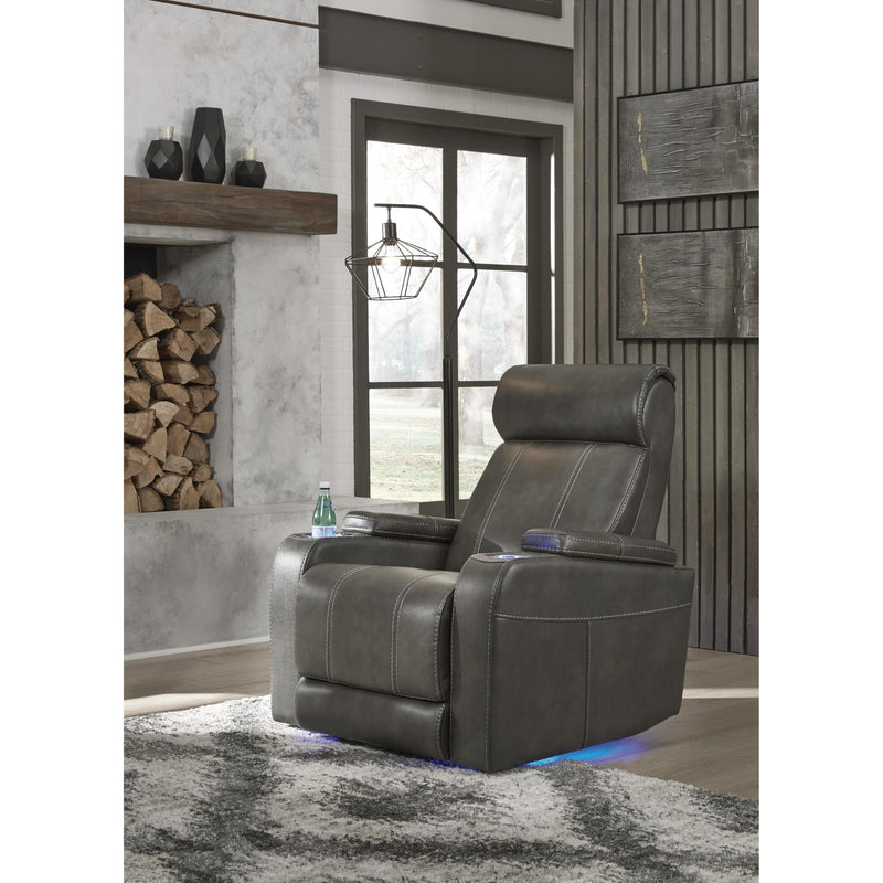 Signature Design by Ashley Screen Time Power Leather Look Recliner 2170406 IMAGE 6