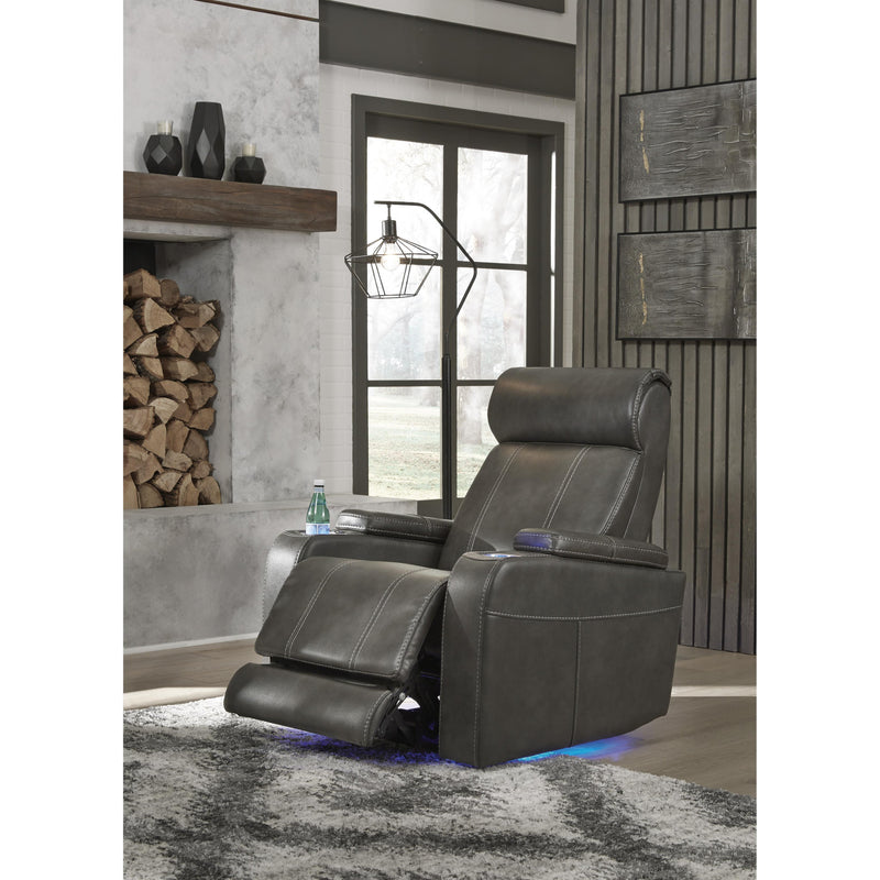 Signature Design by Ashley Screen Time Power Leather Look Recliner 2170406 IMAGE 7