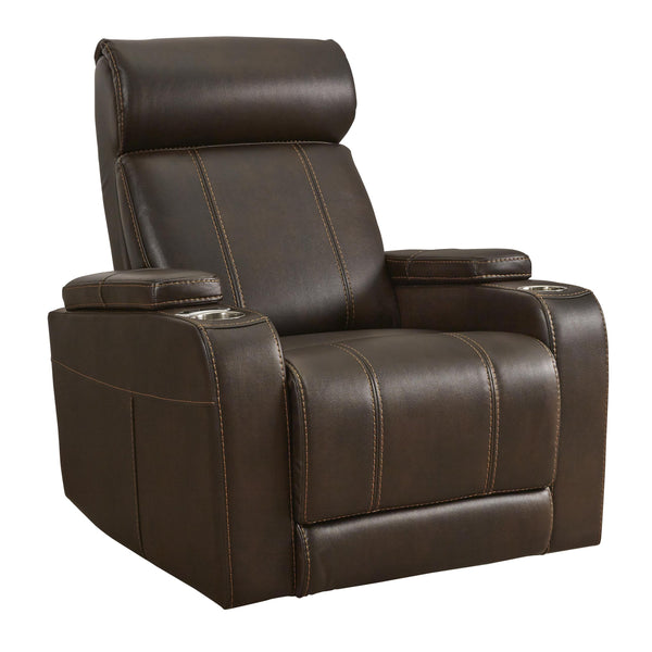 Signature Design by Ashley Screen Time Power Leather Look Recliner 2170506 IMAGE 1