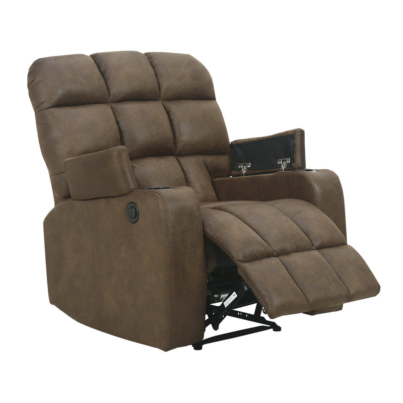 Signature Design by Ashley Kennebec Power Leather Look Recliner 3360106 IMAGE 2
