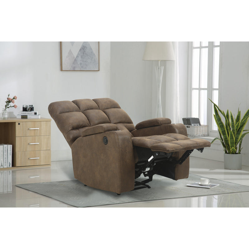 Signature Design by Ashley Kennebec Power Leather Look Recliner 3360106 IMAGE 8