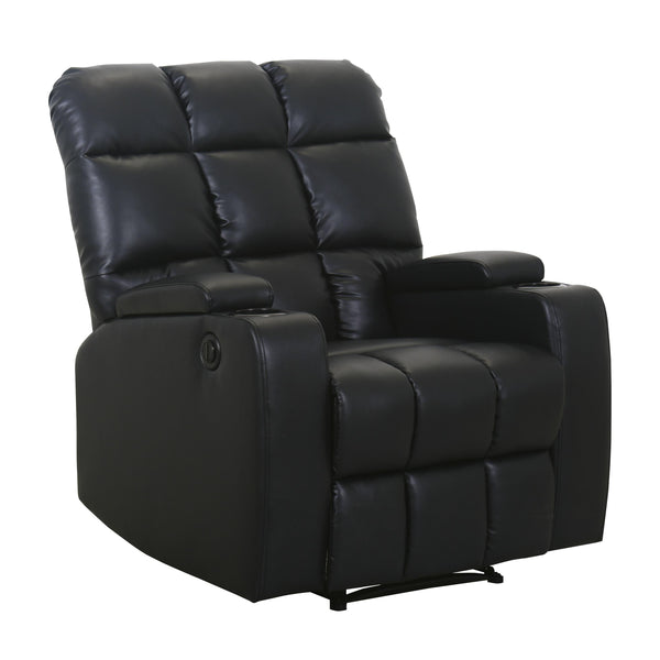 Signature Design by Ashley Kennebec Power Leather Look Recliner 3360206 IMAGE 1