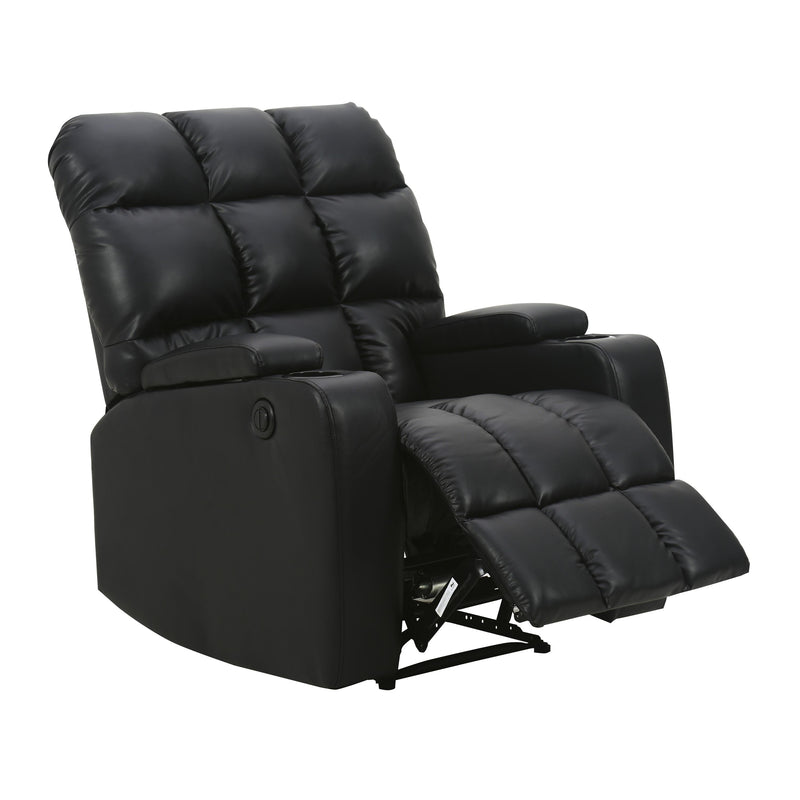 Signature Design by Ashley Kennebec Power Leather Look Recliner 3360206 IMAGE 2
