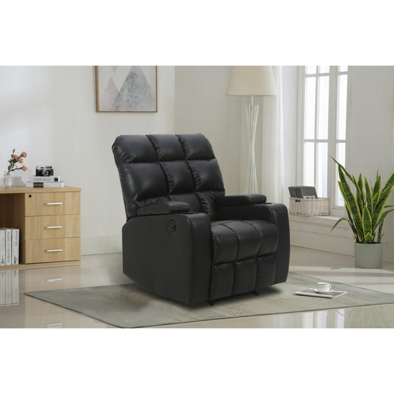 Signature Design by Ashley Kennebec Power Leather Look Recliner 3360206 IMAGE 8