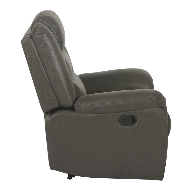 Signature Design by Ashley Welota Leather Look Recliner with Wall Recline 6140329 IMAGE 4