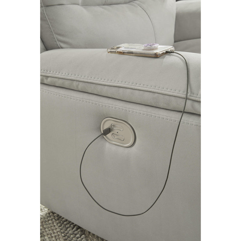 Signature Design by Ashley Next-Gen Gaucho Power Reclining Fabric Sofa 6080615 IMAGE 7
