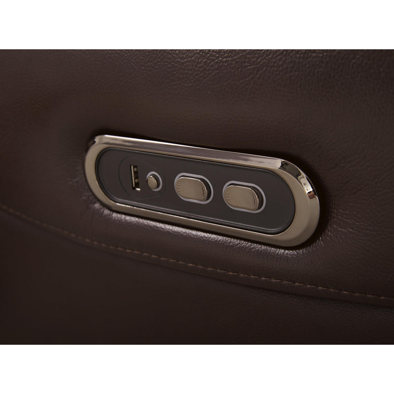 Signature Design by Ashley Latimer Power Reclining Leather Look Sofa 6700515 IMAGE 11