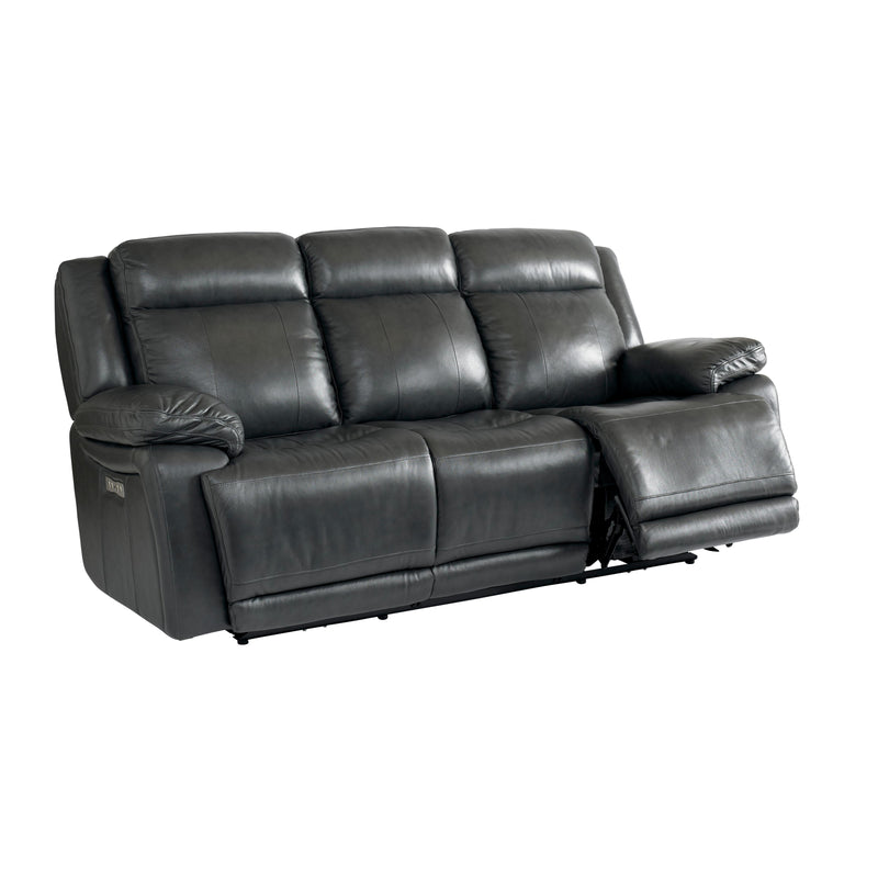 Bassett Evo Power Reclining Leather Sofa 3706-P62G IMAGE 2