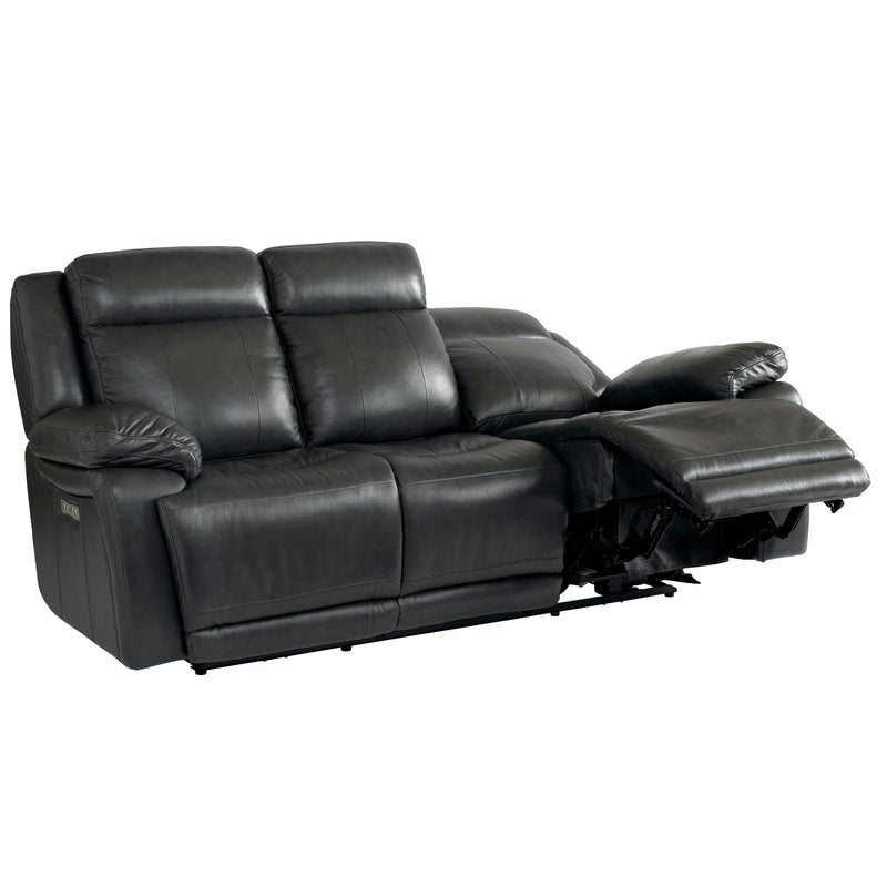 Bassett Evo Power Reclining Leather Sofa 3706-P62G IMAGE 3