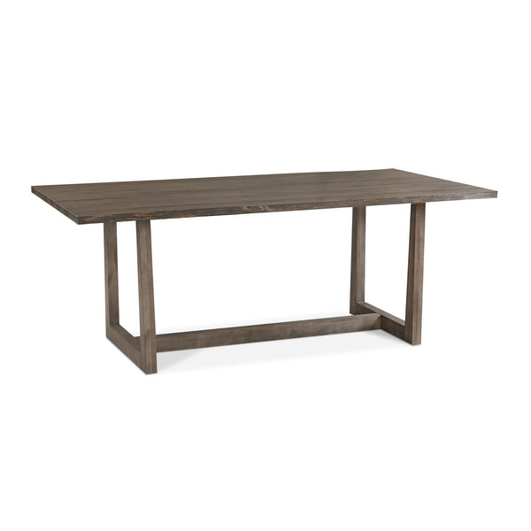 Bassett Liam Dining Table with Trestle Base 4021-K7840LLE GRY IMAGE 1