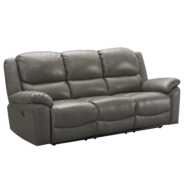 Signature Design by Ashley Faust Power Reclining Leather Match Sofa U6570287 IMAGE 1