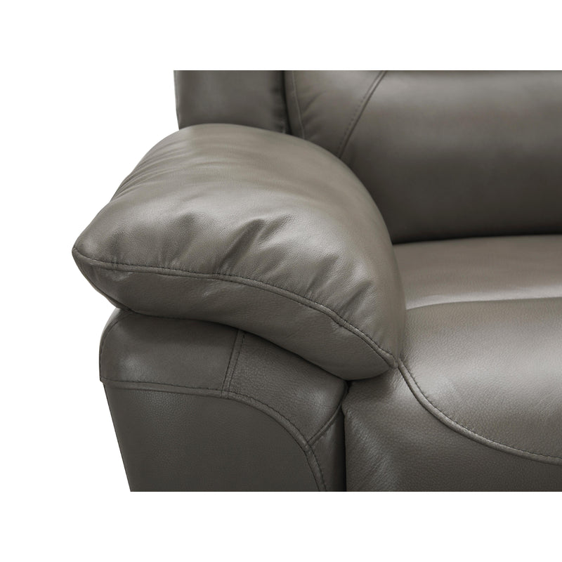 Signature Design by Ashley Faust Power Reclining Leather Match Sofa U6570287 IMAGE 6
