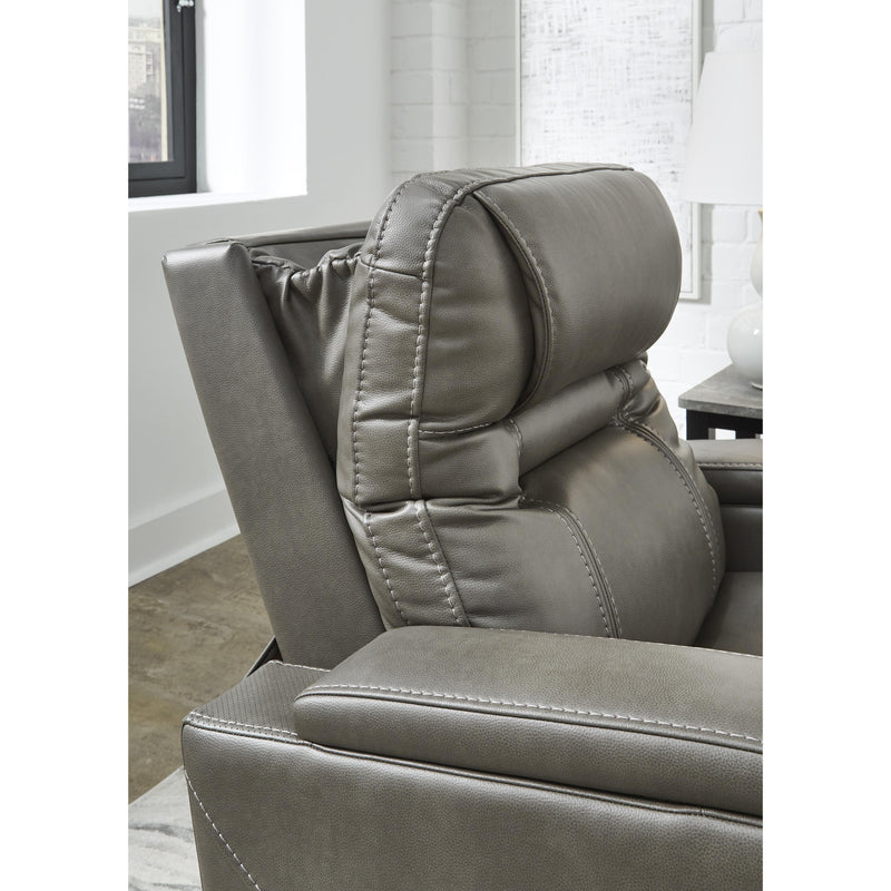 Signature Design by Ashley Crenshaw Power Leather Look Recliner 1120213 IMAGE 11