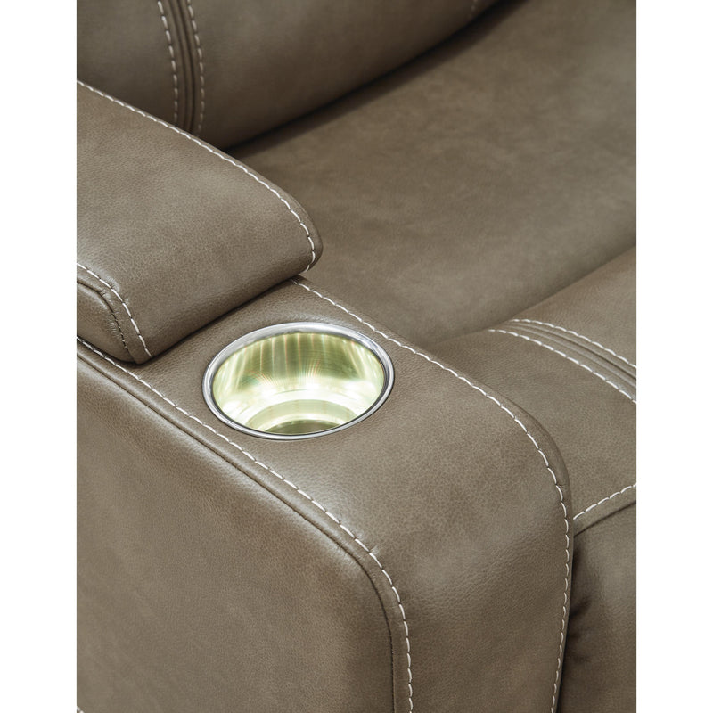 Signature Design by Ashley Crenshaw Power Leather Look Recliner 1120313 IMAGE 18