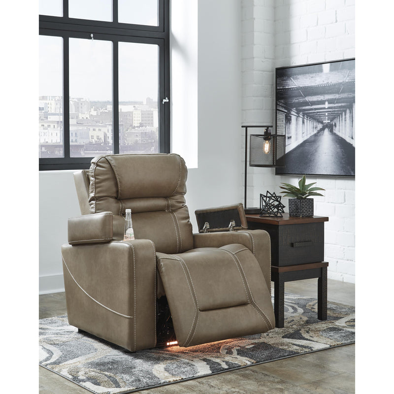 Signature Design by Ashley Crenshaw Power Leather Look Recliner 1120313 IMAGE 8