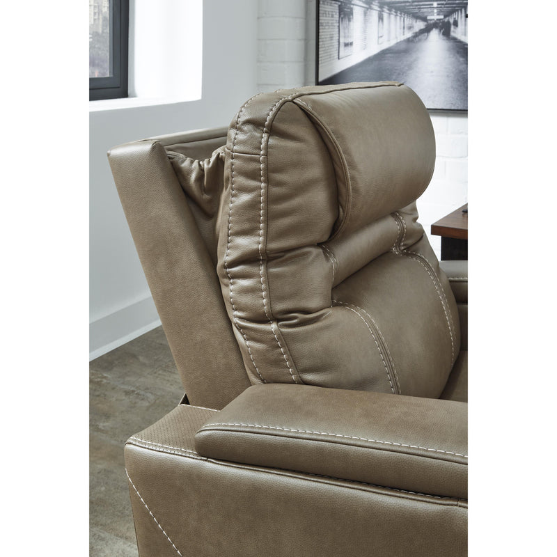 Signature Design by Ashley Crenshaw Power Leather Look Recliner 1120313 IMAGE 9