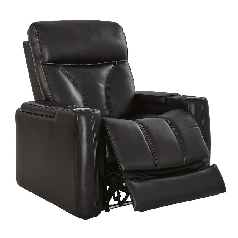 Signature Design by Ashley Benndale Power Leather Look Recliner 1160913 IMAGE 2