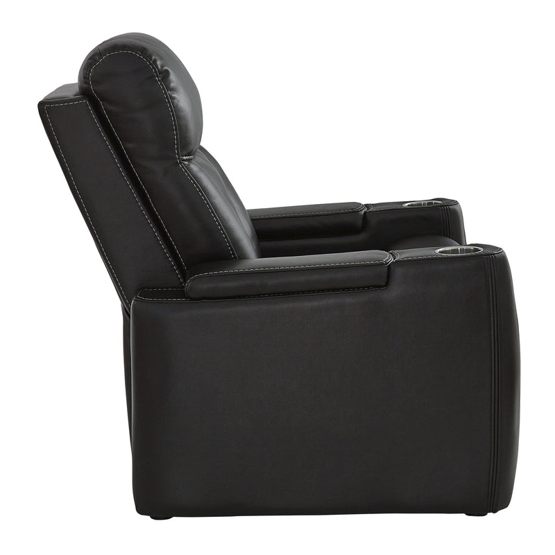 Signature Design by Ashley Benndale Power Leather Look Recliner 1160913 IMAGE 4
