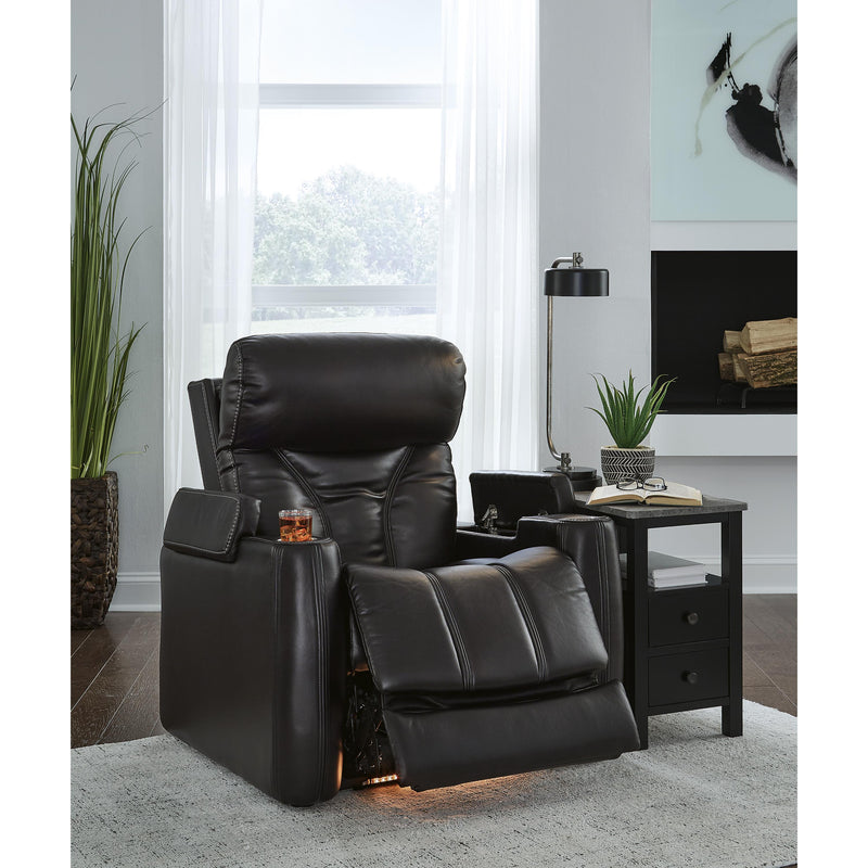 Signature Design by Ashley Benndale Power Leather Look Recliner 1160913 IMAGE 7
