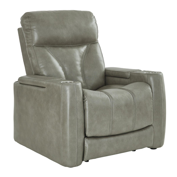 Signature Design by Ashley Benndale Power Leather Look Recliner 1161013 IMAGE 1
