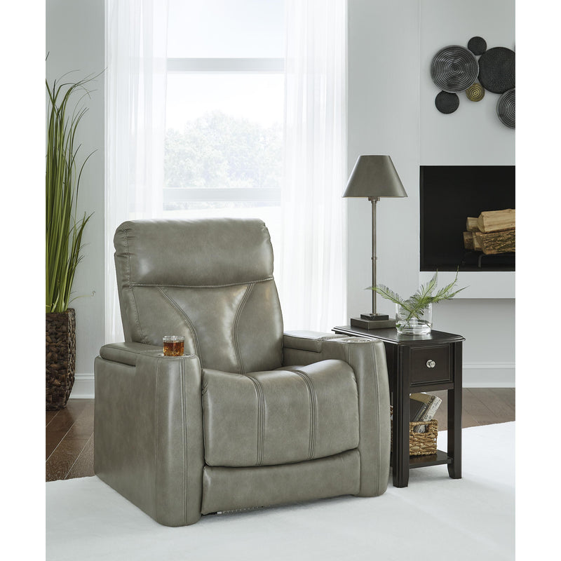 Signature Design by Ashley Benndale Power Leather Look Recliner 1161013 IMAGE 6