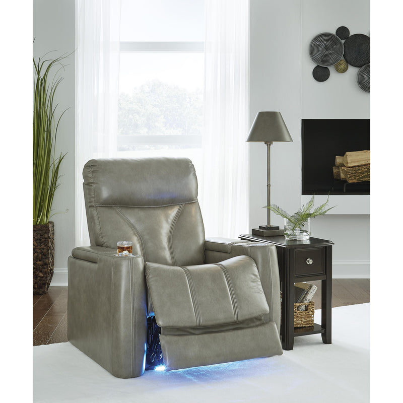 Signature Design by Ashley Benndale Power Leather Look Recliner 1161013 IMAGE 8