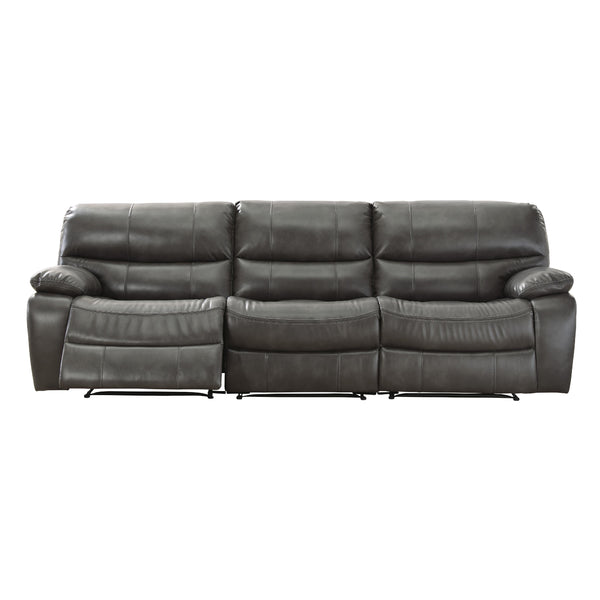 Signature Design by Ashley Mayall Power Reclining Leather Look 3 pc Sectional 6670258/6670219/6670262 IMAGE 1