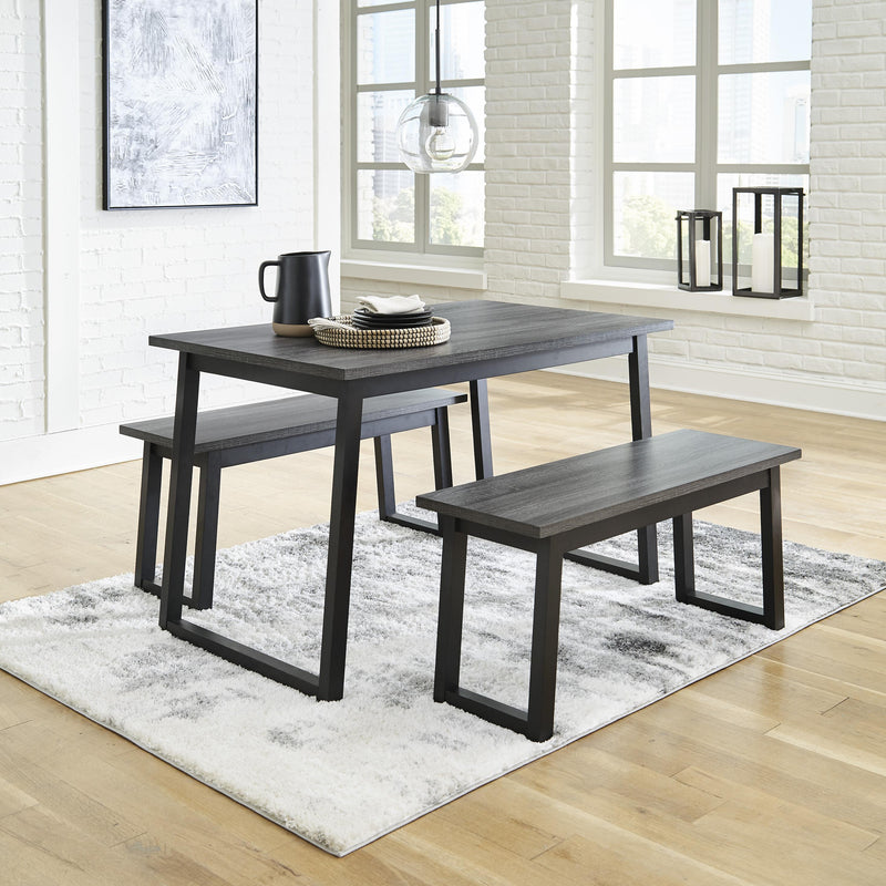 Signature Design by Ashley Garvine Dining Table with Pedestal Base D161-125 IMAGE 5