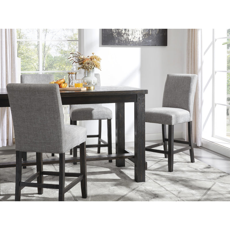 Signature Design by Ashley Jeanette Counter Height Dining Table with Trestle Base D702-13 IMAGE 7