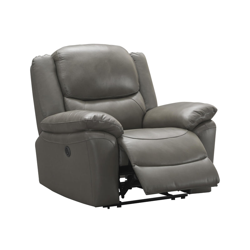 Signature Design by Ashley Faust Power Leather Match Recliner with Wall Recline U6570206 IMAGE 2