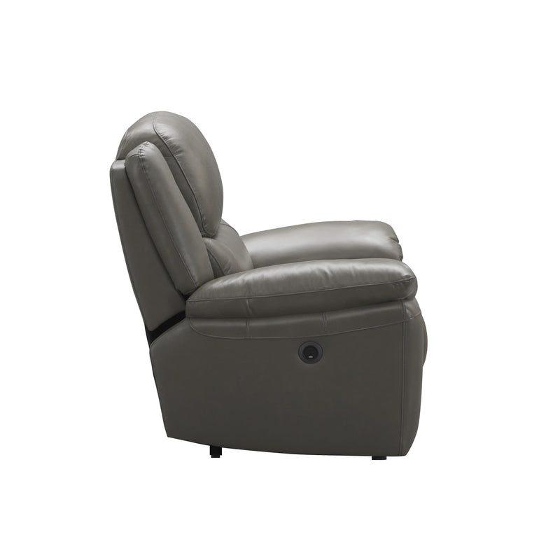 Signature Design by Ashley Faust Power Leather Match Recliner with Wall Recline U6570206 IMAGE 4