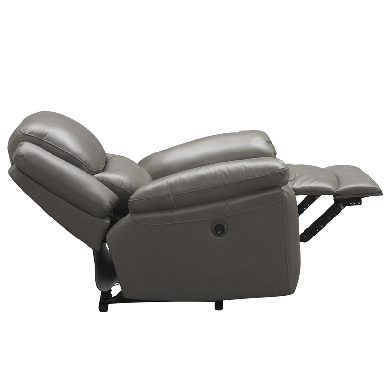 Signature Design by Ashley Faust Power Leather Match Recliner with Wall Recline U6570206 IMAGE 5