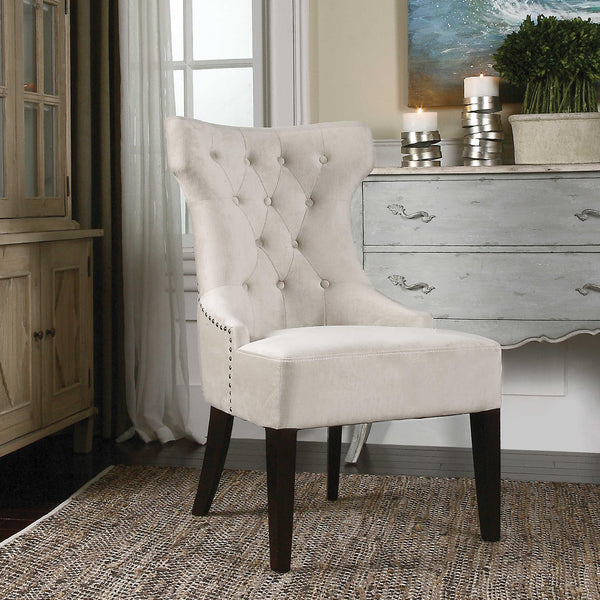 Uttermost Arlette Stationary Fabric Accent Chair 23239 IMAGE 1