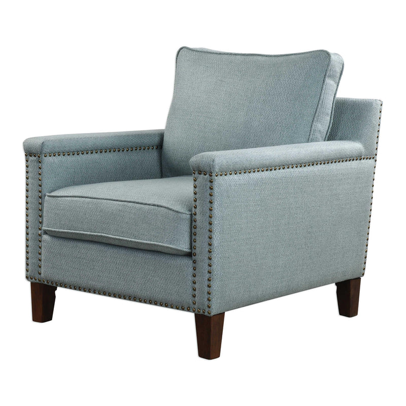 Uttermost Charlotta Stationary Fabric Accent Chair 23381 IMAGE 2