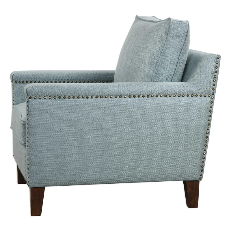 Uttermost Charlotta Stationary Fabric Accent Chair 23381 IMAGE 3
