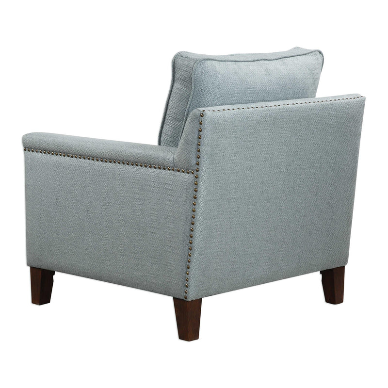 Uttermost Charlotta Stationary Fabric Accent Chair 23381 IMAGE 4
